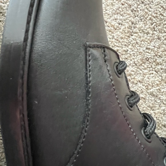 Valentino Garavani Black Studded Combat Boots - Picture 12 of 16